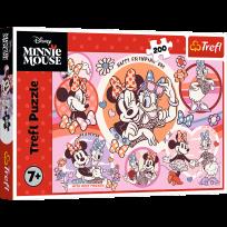 Opakowanie Puzzle 200 Zwyczaje Myszki Minnie 13343