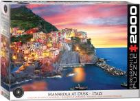 Opakowanie Puzzle 2000 Manarola At Dusk Italy 8220-5635
