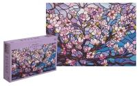 Opakowanie Puzzle 2000 Stained Glass 2 Blooming Cherry