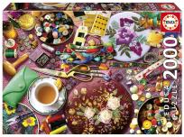 Opakowanie Puzzle 2000 Stół do szycia