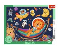 Opakowanie Puzzle 25 ramkowe Świat przyjaźni TREFL