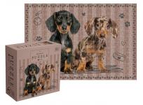 Opakowanie Puzzle 250 Puppy Sign Dachshunds