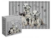 Opakowanie Puzzle 250 Puppy Sign Dalmatians