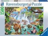 Opakowanie Puzzle 2D 1500 Wodospad safari 16461
