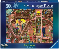 Opakowanie Puzzle 2D: Fantastyczna biblioteka 500el