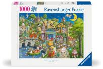 Opakowanie Puzzle 2D: Mother Gooseville 1000el