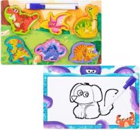 Opakowanie Puzzle 2w1 drewno i tablica