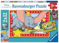 Opakowanie Puzzle 2x12 Disney Animals