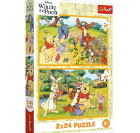 Opakowanie Puzzle 2x24 Dzień w ogrodzie TREFL