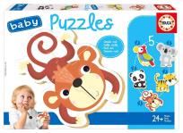 Opakowanie Puzzle 3-5 Dzikie zwierzęta 2