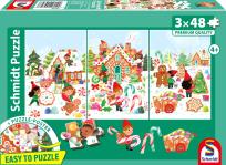 Opakowanie Puzzle 3 x 48 PQ Nareszcie święta! 114363