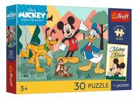Opakowanie Puzzle 30 Bajkowe chwile + unikalny plakat TREFL