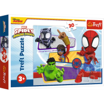 Opakowanie Puzzle 30 Odważny Spider-Man TREFL