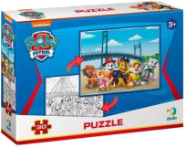 Opakowanie Puzzle 30 Paw Patrol 2 in1