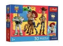 Opakowanie Puzzle 30 Toy Story 5 + plakat TREFL