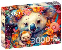 Opakowanie Puzzle 3000 Misie koala