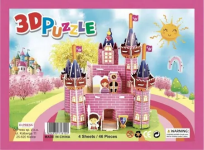 Opakowanie Puzzle 3D 46 Zamek