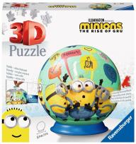 Opakowanie Puzzle 3D 72 Kula Minionki 2