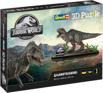 Opakowanie Puzzle 3D Jurassic World Rebirth - Giganotosaurus