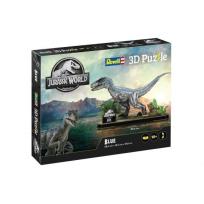 Opakowanie Puzzle 3D Jurassic World Rebirth - Velociraptor