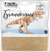 Opakowanie Puzzle 3D tekturowe Tyranozaur