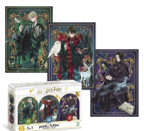 Opakowanie Puzzle 3w1 Harry Potter Wizard dynasty