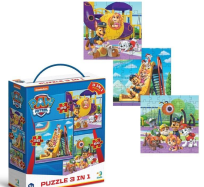 Opakowanie Puzzle 3w1 Psi Patrol The playground
