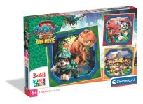 Opakowanie Puzzle 3x48 Square Paw Patrol Dino Movie 25326