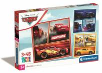 Opakowanie Puzzle 3x48 Super Kolor Cars