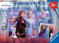 Opakowanie Puzzle 3x49 Frozen 2