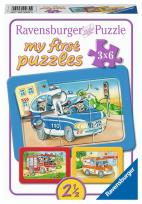 Opakowanie Puzzle 3x6 Emergency Vehicles