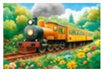 Opakowanie Puzzle 40 Summer Locomotive