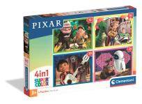 Opakowanie Puzzle 4w1 Super kolor Pixar 21754