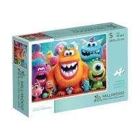 Opakowanie Puzzle 50 elementów Milliwood  Shaggy Monsters