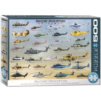 Opakowanie Puzzle 500 Helikoptery wojskowe XXL