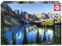 Opakowanie Puzzle 500 Jezioro w Kanadzie
