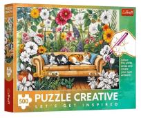 Opakowanie Puzzle 500 Kocia oranżeria