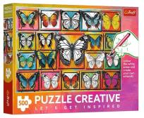 Opakowanie Puzzle 500 Kolekcja motyli