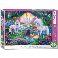 Opakowanie Puzzle 500 Magiczne jednorożce XXL
