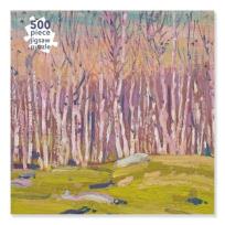 Opakowanie Puzzle 500 Srebrne brzozy Tom Thomson