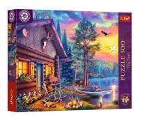 Opakowanie Puzzle 500 Tea Time Przystań o zachodzie słońca