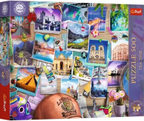 Opakowanie Puzzle 500 Tea Time: Wspomnienia z podróży TREFL
