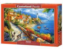 Opakowanie Puzzle 500 White Lighthouse Bay CASTOR