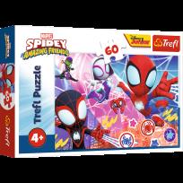 Opakowanie Puzzle 60 Bohaterska przygoda TREFL