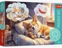 Opakowanie Puzzle 60 Corgi w krainie snów TREFL