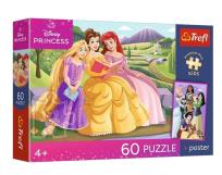 Opakowanie Puzzle 60 Disney Princess + plakat TREFL