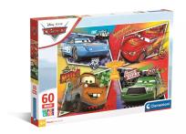 Opakowanie PUZZLE 60 EL MAXI SUPER KOLOR Cars