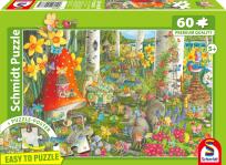 Opakowanie Puzzle 60 PQ Mały świat wróżek 114367