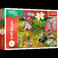 Opakowanie Puzzle 60 Wesoły dzień Treflików TREFL