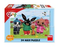 Opakowanie Puzzle baby 24 Królik Bing jesienną porą